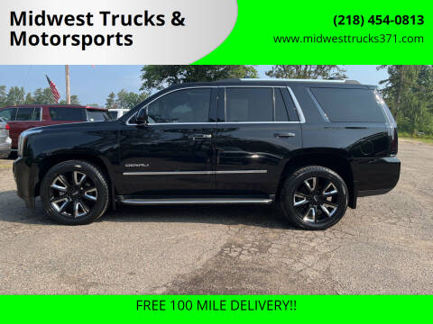 2015 GMC Yukon for sale at Midwest Trucks & Motorsports in Merrifield MN