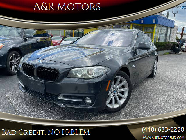 2015 BMW 5 Series for sale at A&R Motors in Baltimore MD