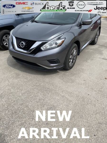 2015 Nissan Murano for sale at Beck Nissan in Palatka FL