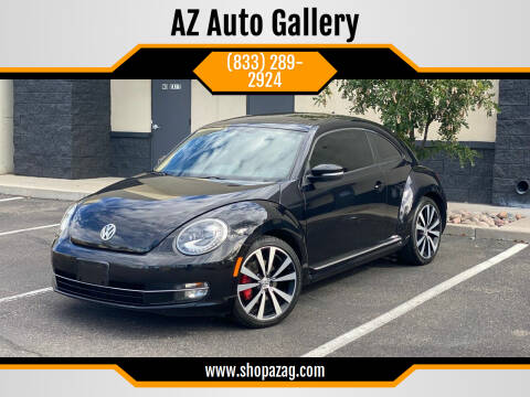 2013 Volkswagen Beetle for sale at AZ Auto Gallery in Mesa AZ
