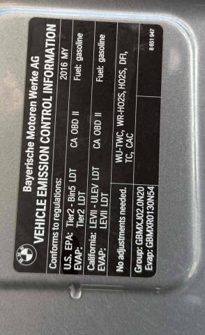 2016 BMW X3 xDrive28i