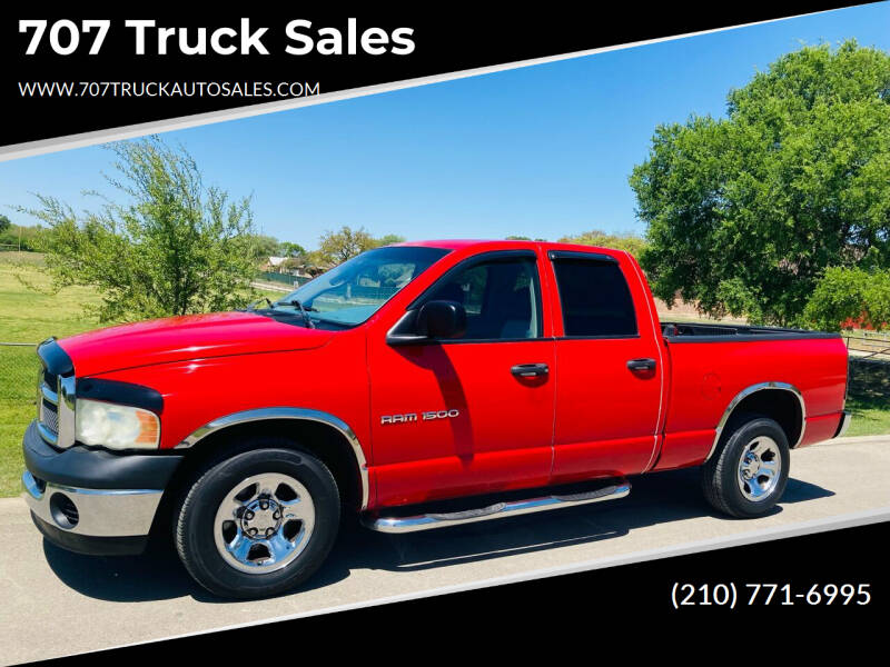 2003 Dodge Ram Pickup 1500 for sale at BRACKEN MOTORS in San Antonio TX