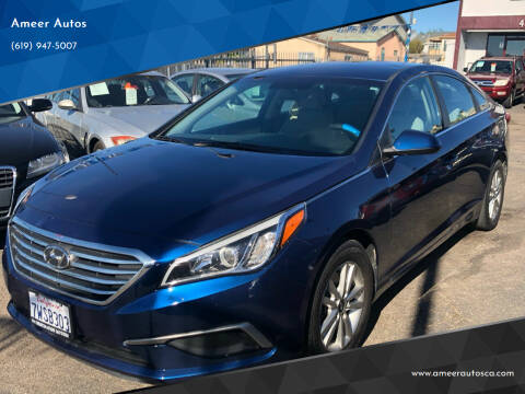 2017 Hyundai Sonata for sale at Ameer Autos in San Diego CA