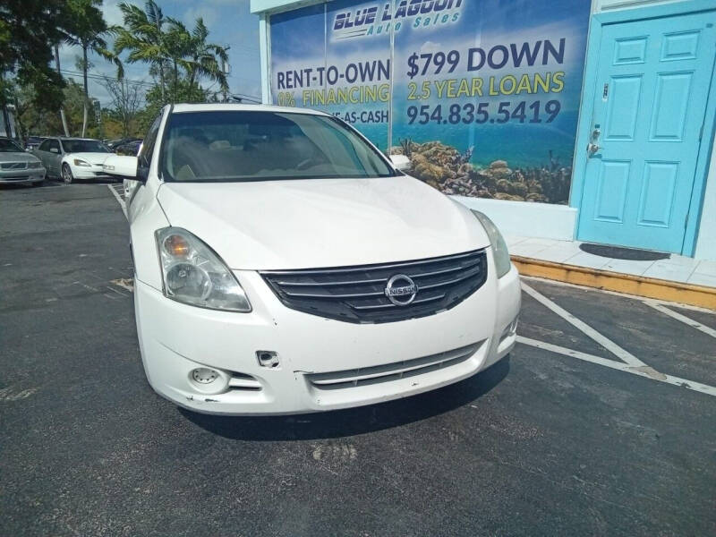 2012 Nissan Altima for sale at Blue Lagoon Auto Sales in Plantation FL