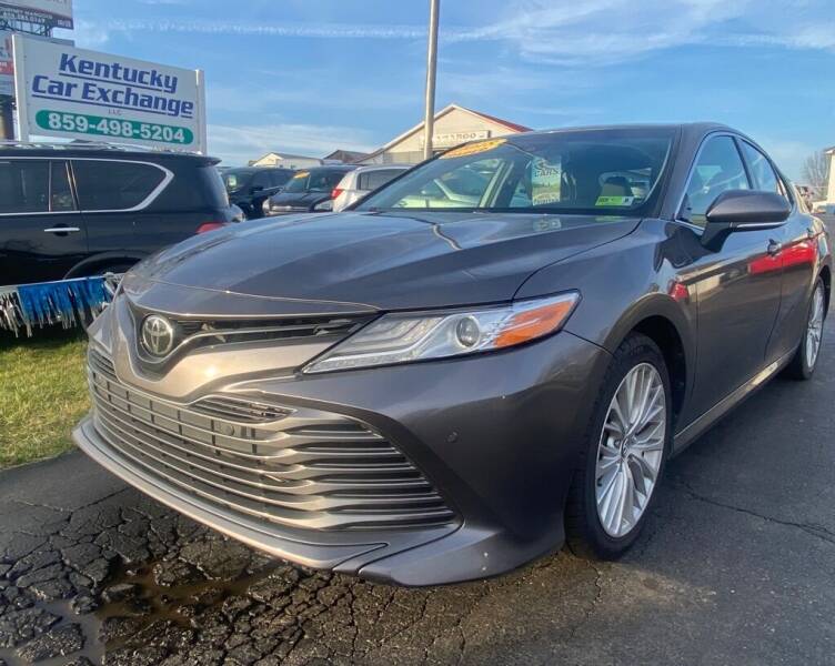 2018 Toyota Camry for sale at Kentucky Car Exchange in Mount Sterling KY
