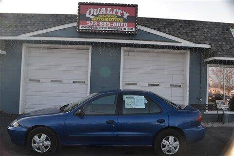 2004 Chevrolet Cavalier for sale at Quality Pre-Owned Automotive in Cuba MO