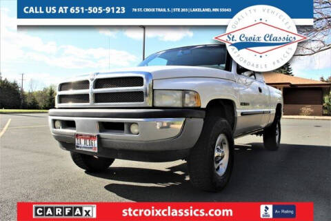 2000 Dodge Ram Pickup 1500 for sale at St. Croix Classics in Lakeland MN
