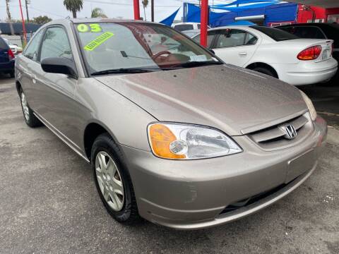 2003 Honda Civic for sale at North County Auto in Oceanside CA