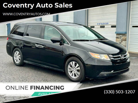 2014 Honda Odyssey for sale at Coventry Auto Sales in New Springfield OH