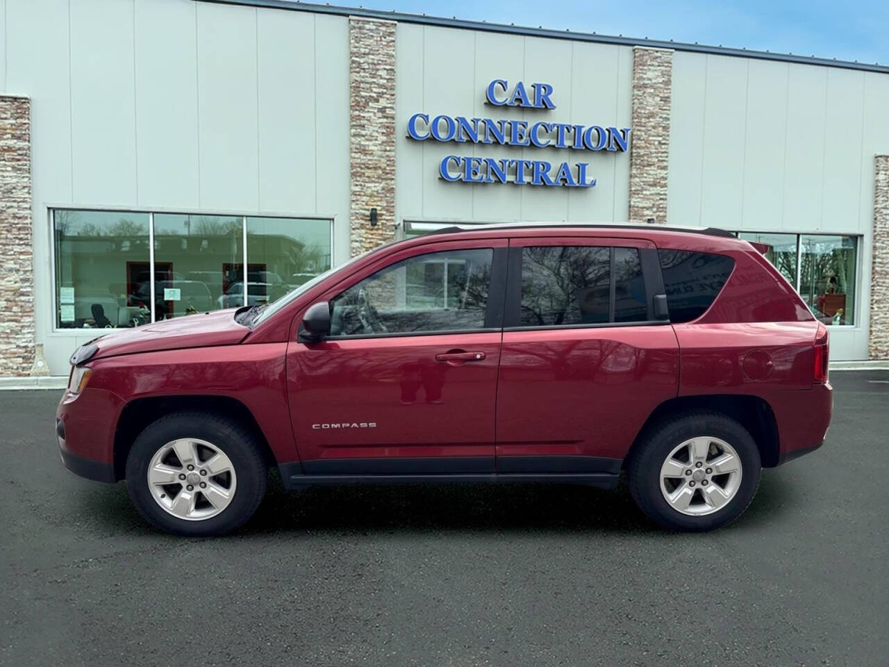 Red 2015 Jeep Compass Altitude Edition Altitude Edition 4dr SUV 2
