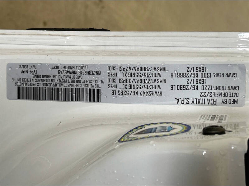 2022 RAM ProMaster City