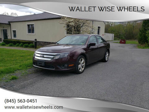 2012 Ford Fusion for sale at Wallet Wise Wheels in Montgomery NY