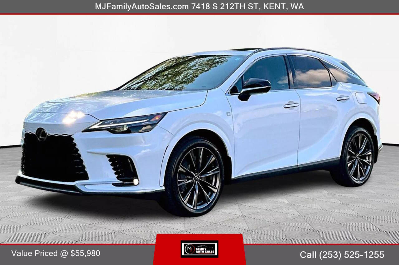 2024 Lexus RX 350 for sale at MJ FAMILY AUTO SALES in Kent, WA