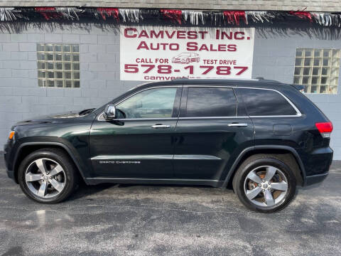 2015 Jeep Grand Cherokee for sale at Camvest Inc. Auto Sales in Depew NY