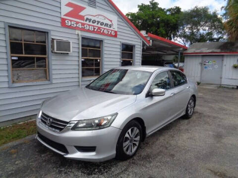 2013 Honda Accord for sale at Z Motors in North Lauderdale FL