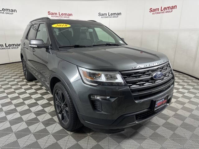 Used 2018 Ford Explorer XLT with VIN 1FM5K8DH2JGC34899 for sale in Bloomington, IL