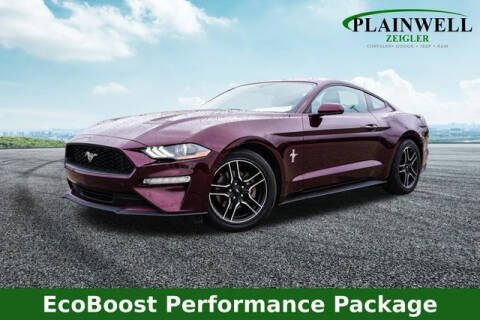 2018 Ford Mustang for sale at Zeigler Ford of Plainwell - Avery Ziegler in Plainwell MI