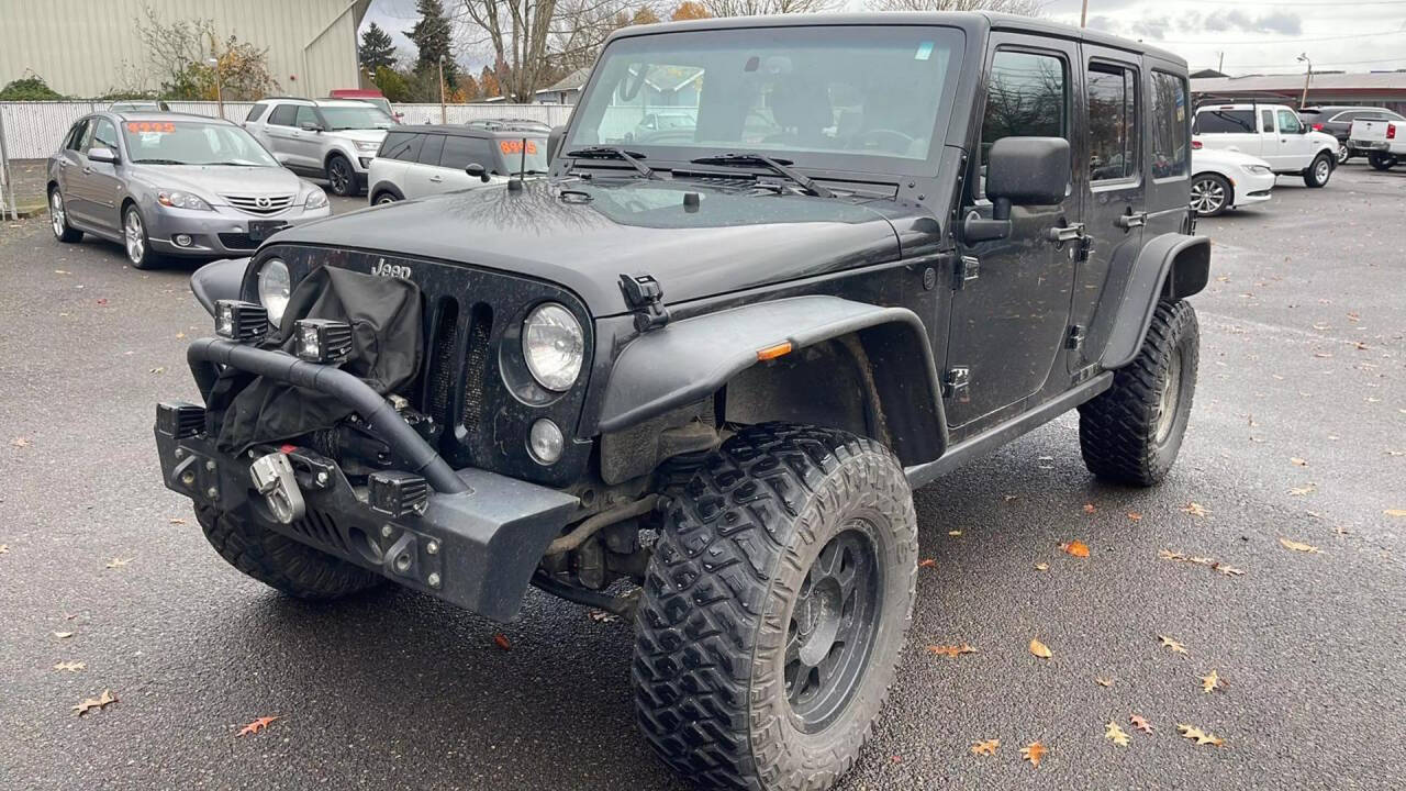 2014 Jeep Wrangler Unlimited for sale at Acheron Auto in Eugene, OR