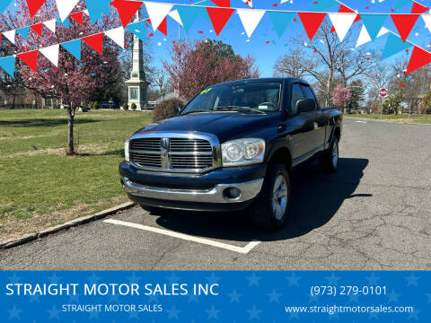 2007 Dodge Ram 1500 for sale at STRAIGHT MOTOR SALES INC in Paterson NJ