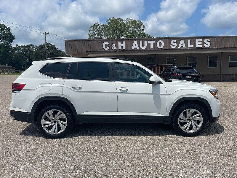 2021 Volkswagen Atlas for sale at C & H AUTO SALES WITH RICARDO ZAMORA in Daleville AL