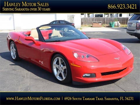 2006 Chevrolet Corvette for sale at Hawley Motor Sales in Sarasota FL