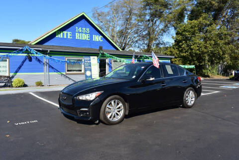 2015 Infiniti Q50 for sale at RITE RIDE INC. in Murfreesboro TN