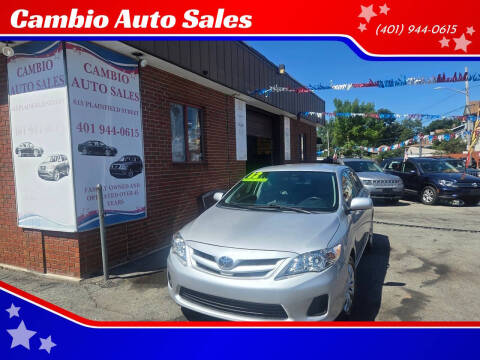 2012 Toyota Corolla LE