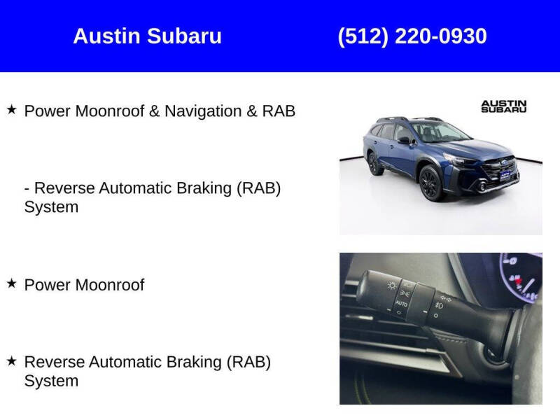 2023 Subaru Outback Onyx Edition XT