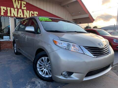 2015 Toyota Sienna for sale at Caspian Auto Sales in Oklahoma City OK