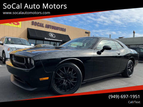 2014 Dodge Challenger for sale at SoCal Auto Motors in Costa Mesa CA