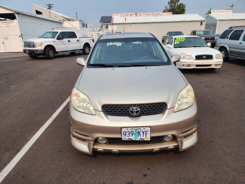 2003 Toyota Matrix for sale at RAINIER AUTO SALES LLC in Rainier OR