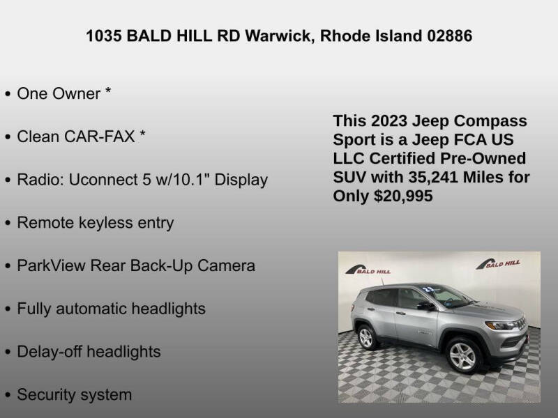 2023 Jeep Compass Sport