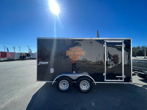 2023 Homesteader 7X14 TANDEM AXLE VNOSE 7K for sale at Oak Ridge Auto Sales - Enclosed Trailers in Greensboro NC