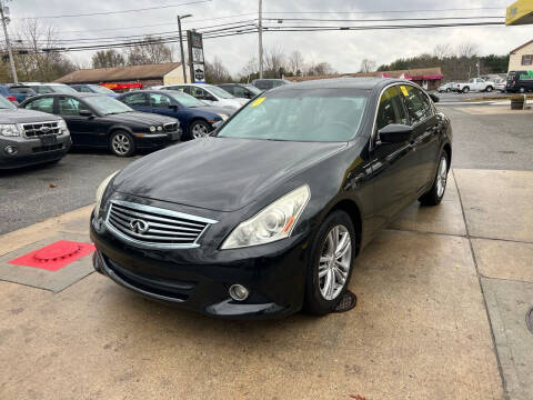 2012 Infiniti G37 Sedan for sale at Barga Motors in Tewksbury MA