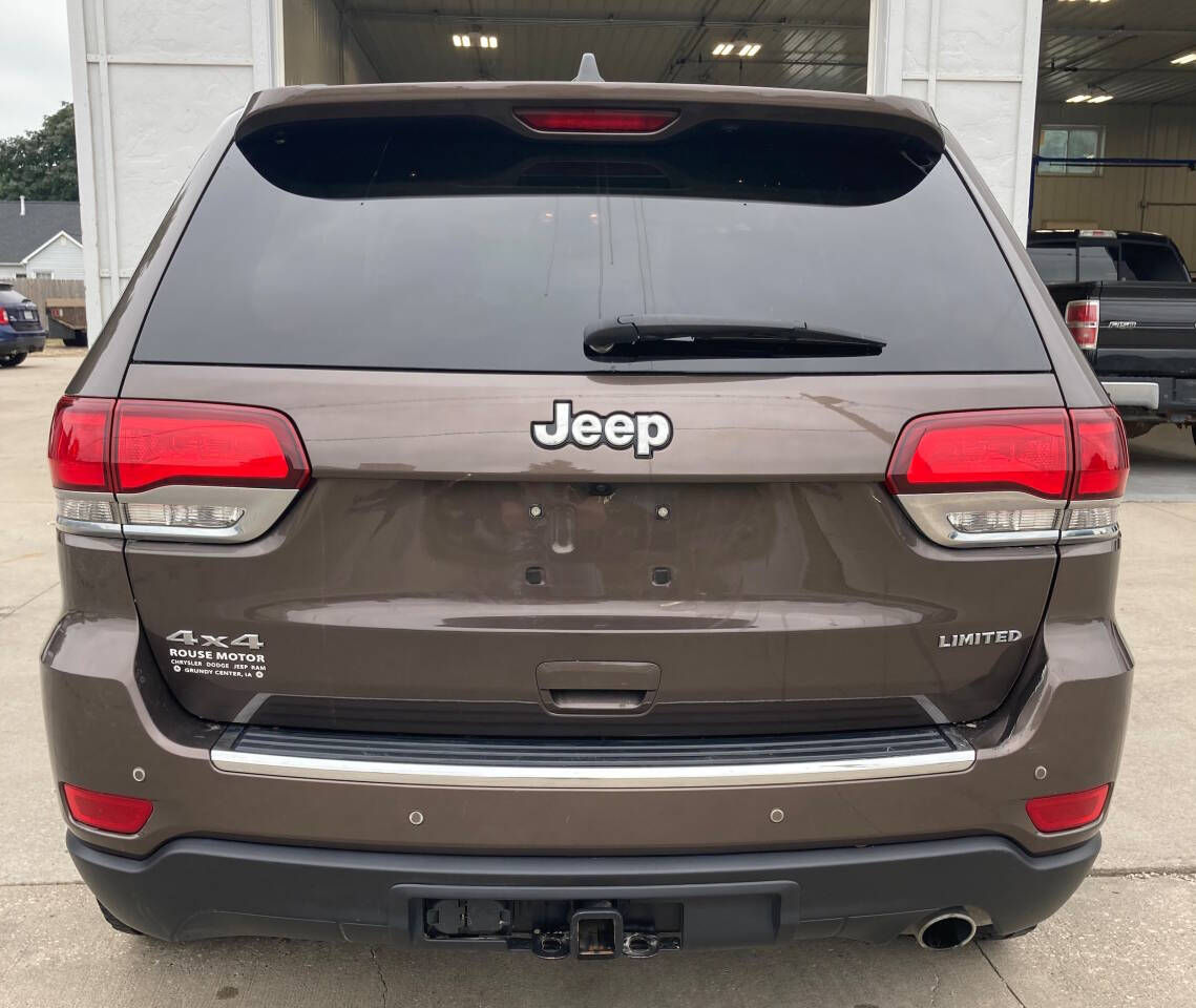 2021 Jeep Grand Cherokee for sale at Rouse Motor in Grundy Center, IA