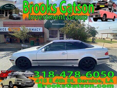 2002 Mercedes-Benz CLK for sale at Brooks Gatson Investment Group in Bernice LA