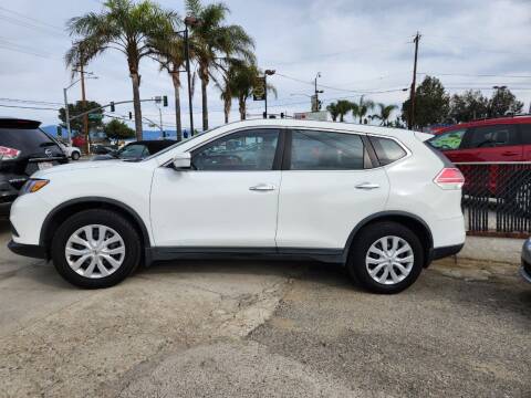 2015 Nissan Rogue for sale at E and M Auto Sales in Bloomington CA