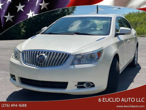 2011 Buick LaCrosse for sale at 6 Euclid Auto LLC in Bristol VA