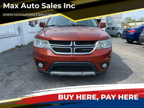2013 Dodge Journey for sale at Max Auto Sales Inc in Warren MI