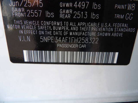 2015 Hyundai Sonata Sport