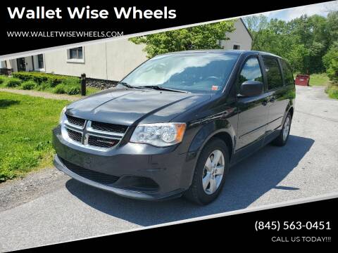 2013 Dodge Grand Caravan for sale at Wallet Wise Wheels in Montgomery NY