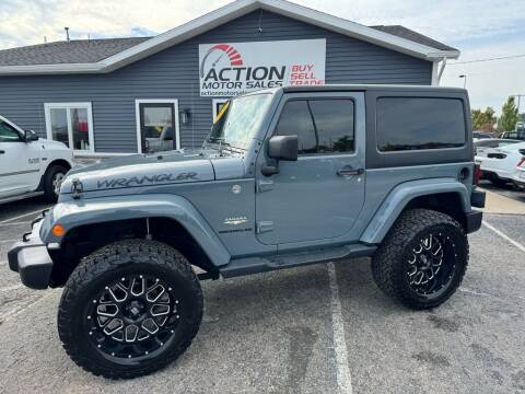 2015 Jeep Wrangler for sale at Action Motor Sales in Gaylord MI