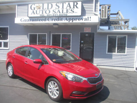 2014 Kia Forte for sale at Gold Star Auto Sales in Johnston RI