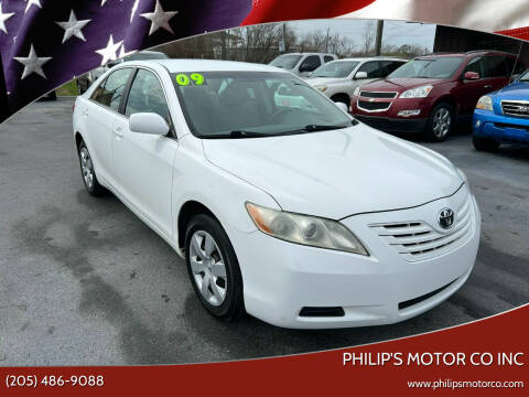 2009 Toyota Camry for sale at PHILIP'S MOTOR CO INC in Haleyville AL