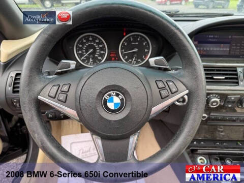 2008 BMW 6 Series 650i