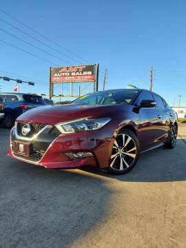 2018 Nissan Maxima for sale at AMT AUTO SALES LLC in Houston TX