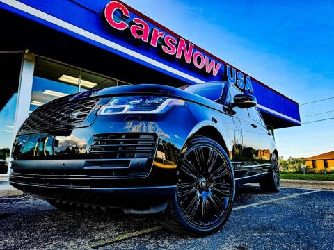 2019 Land Rover Range Rover for sale at CarsNowUsa LLc in Monroe MI