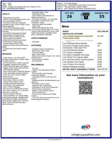 2013 MINI Convertible John Cooper Works