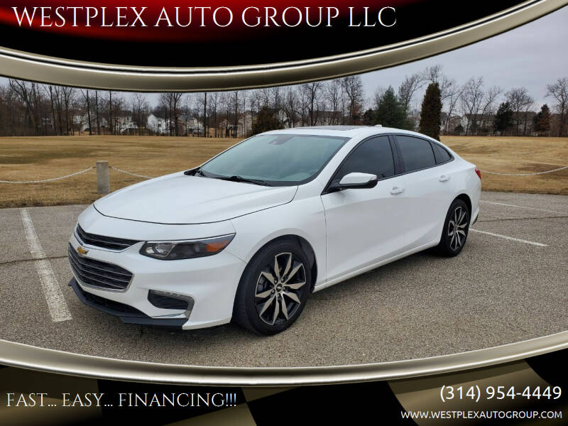 2016 Chevrolet Malibu for sale at WESTPLEX AUTO GROUP LLC in Wright City MO