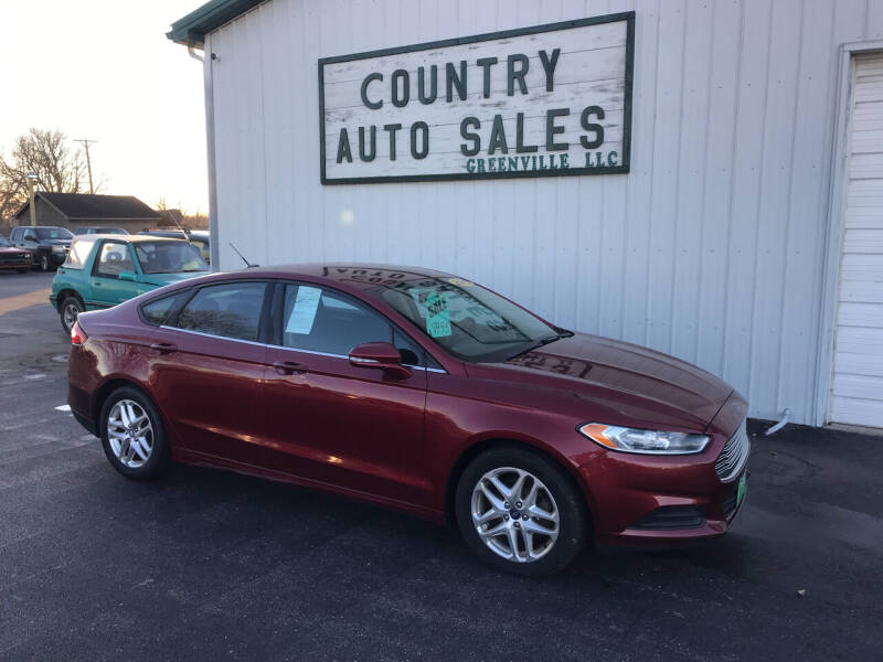 2013 Ford Fusion for sale at COUNTRY AUTO SALES LLC in Greenville OH
